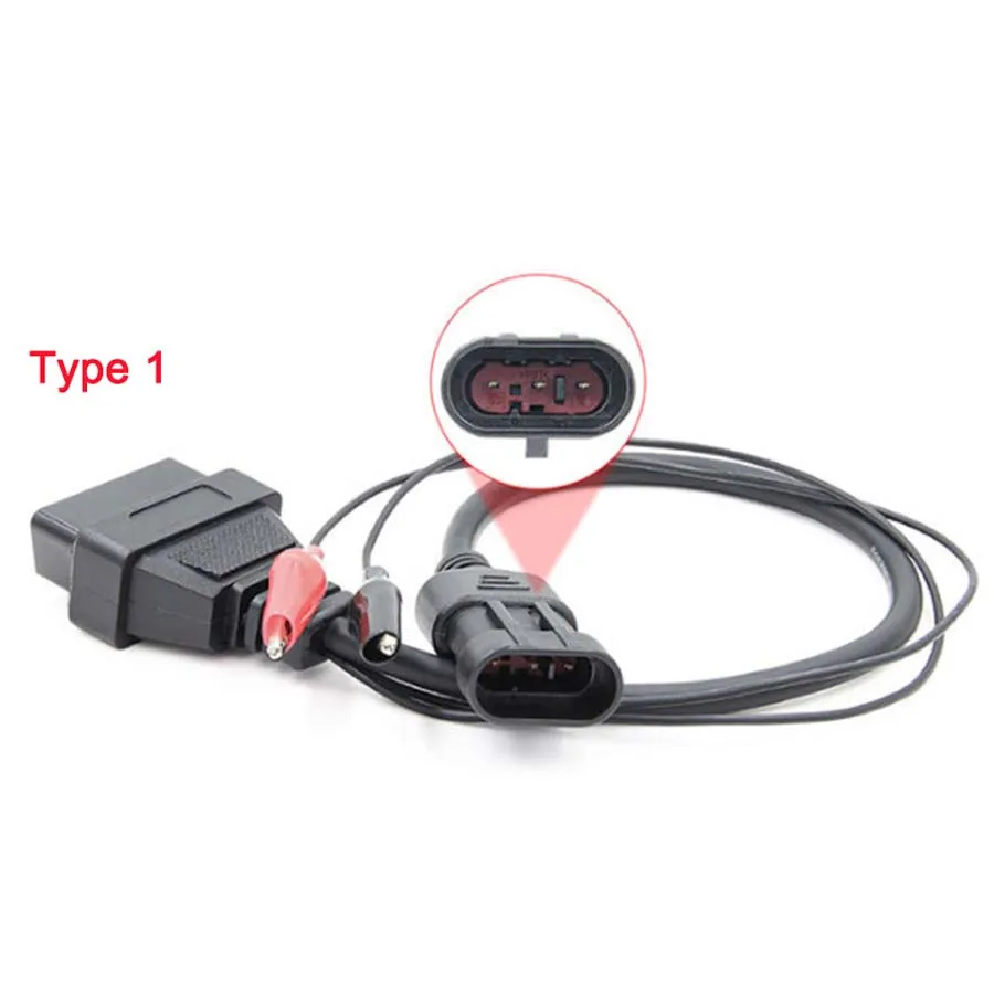 

OBD-адаптер для Fiat 3-контактный OBD2 OBD 16-контактный кабель для Lancia/Alfa Romeo 3-контактный 16-контактный диагностический инструмент OBDII 3P 16P Интерфейс