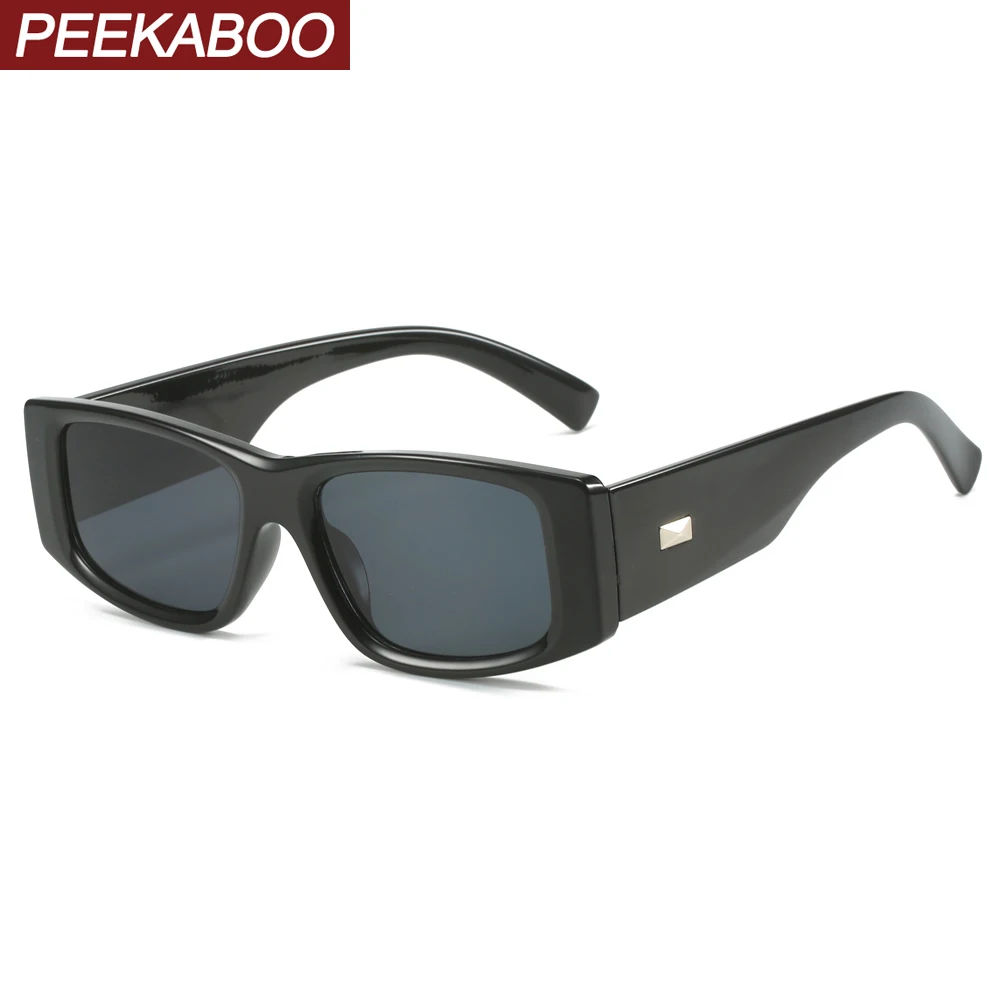 

Peekaboo леопардовые Черные Квадратные солнечные очки в оправе uv400 женские солнцезащитные очки «кошачий глаз» Для женщин 2023 трендовые хит прод...