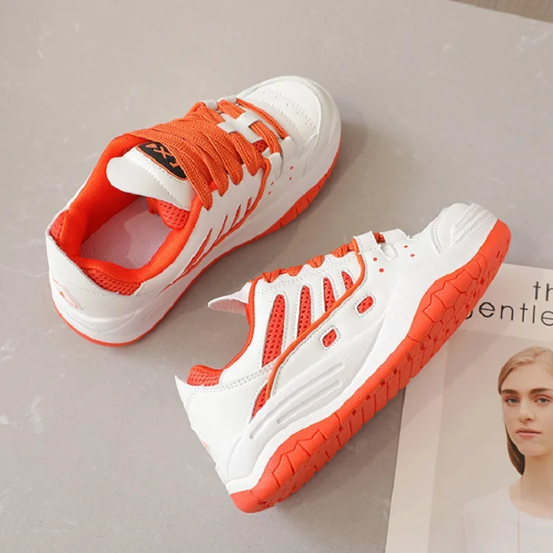 Woman Sneakers Wild Casual Non-slip Wear-resistant Sports Shoes Autumn Winter Color Matching Student Panda Shoes