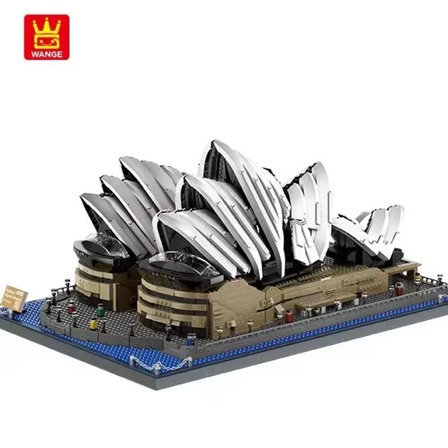 10234 Architecture Sydney Opera House Set Micro Model Building Kit Bricks Gift Idea for Adult Kids Famous Landmarks Collection 10234 Architecture Sydney Opera House Set Micro Model Building Kit Bricks Gift Idea for Adult Kids Famous Landmarks Collection