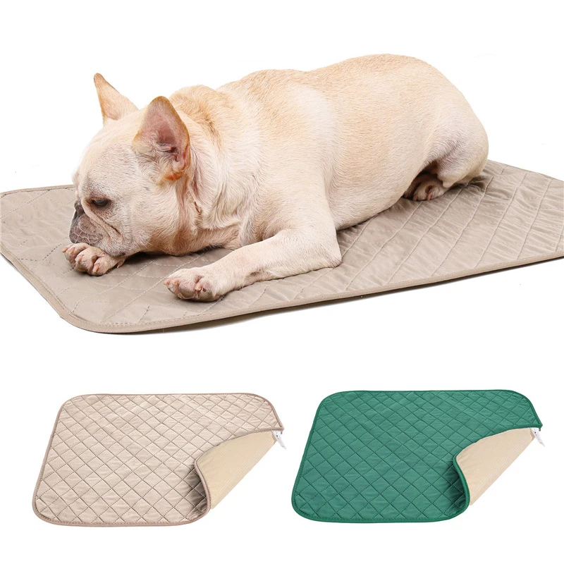 

Pet bamboo fiber washable diaper pad urine moisture-proof dog diaper cool cat and dog sleeping pad pet supplies