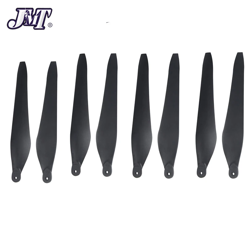 

8PCS JMT Hobbywing FOC Folding Carbon Fiber Plastic 3411 CW CCW Propeller For The Power System Of X9 Motor Agricultural Drones