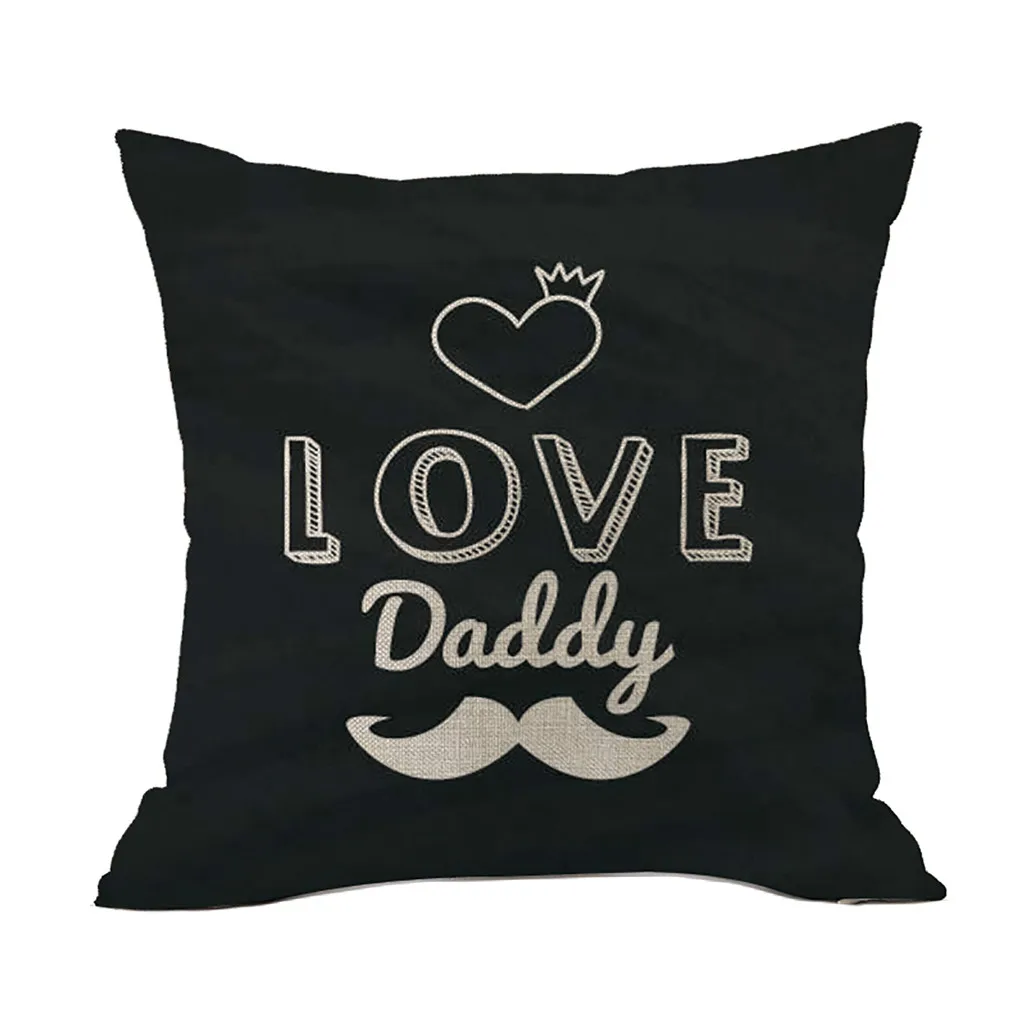 

Bulk Pillowcases Father's Day Linen Pillowcase Comfortable Sofa Throw Pillow Bohemian Satin Pillow Cases for Your Hair And Skin