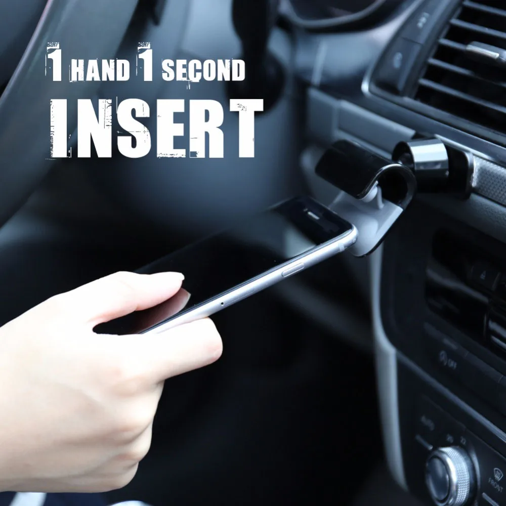 Универсальный автомобильный держатель для телефона гравитационная