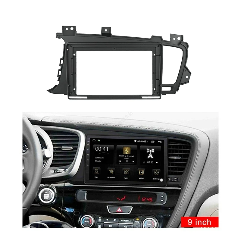 2X 9-дюймовый автомобильный двойной Din радиоплеер DVD стерео радиоприемник Ldashboard