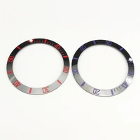 1pcs 38mm watch bezel ceramic beveled edge watch insert ring for watch case modified part accessories