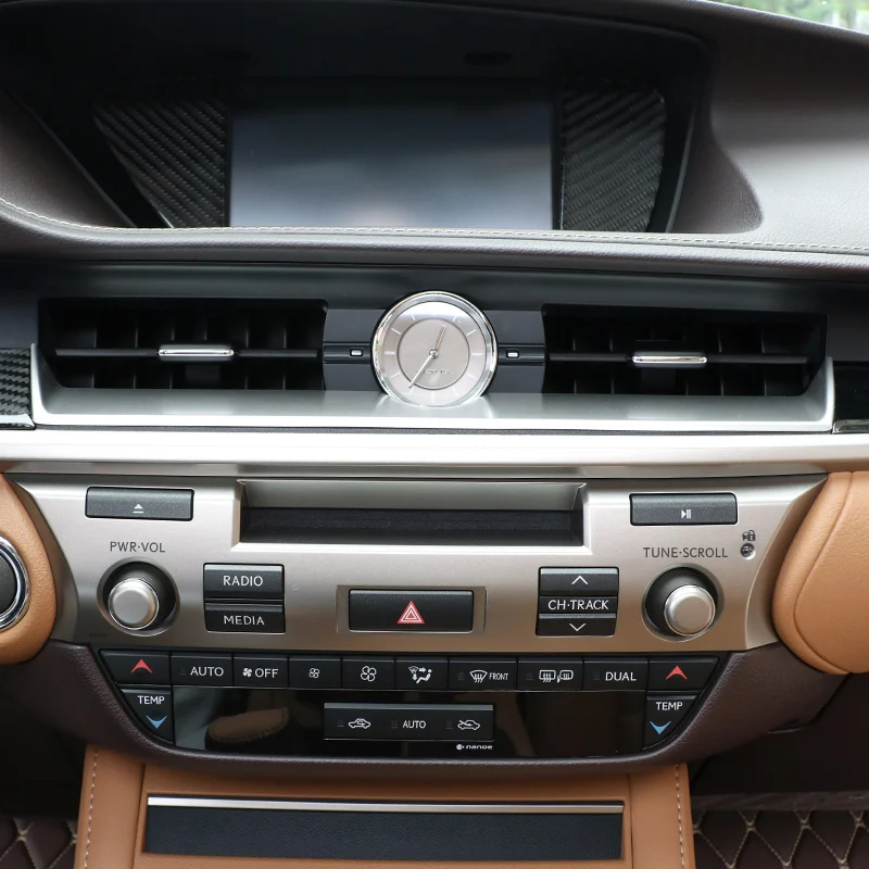 

Car Dashboard AC Air Conditioning Vent Trims for Lexus Es 250 Es300h Es350 2012 2013 2014 2015 2016 2017 Xv60 Accessories Auto