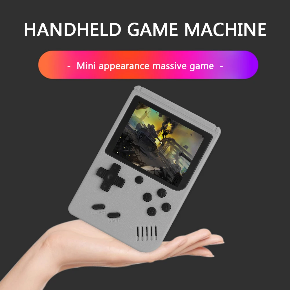 

Portable 500 Games Retro Video Game Player Console Classic Retro Mini Handheld Pocket Video Console Machine Gifts for Kids