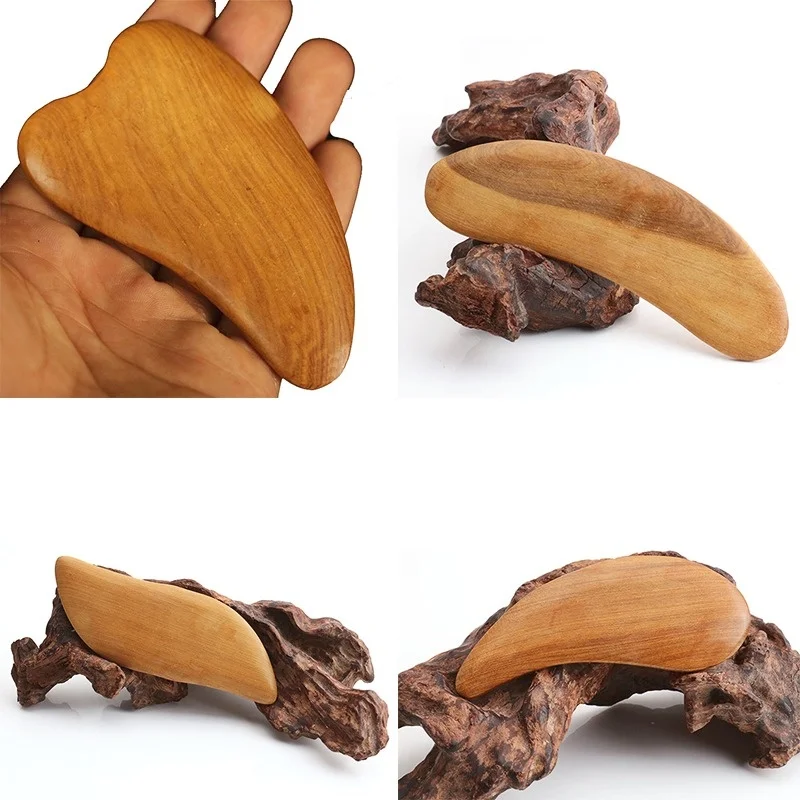 

Деревянная доска Для Массажа Гуаша для лица, шеи, спины, массажный скребок гуаша для брифтинга лица, удаление морщин, лечебная терапия