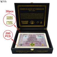 200pcs new zimbabwe paper money top nonillon containers zimbabwe certificate serial number banknotes collection