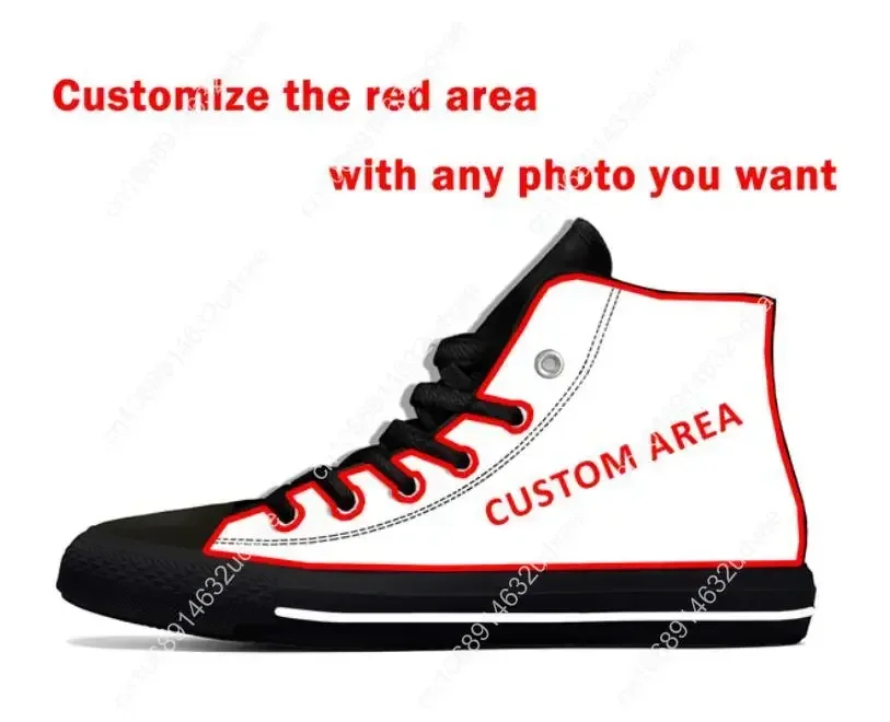 Горячая крутая парусиновая обувь Danzig Band для мужчин и женщин высокое качество