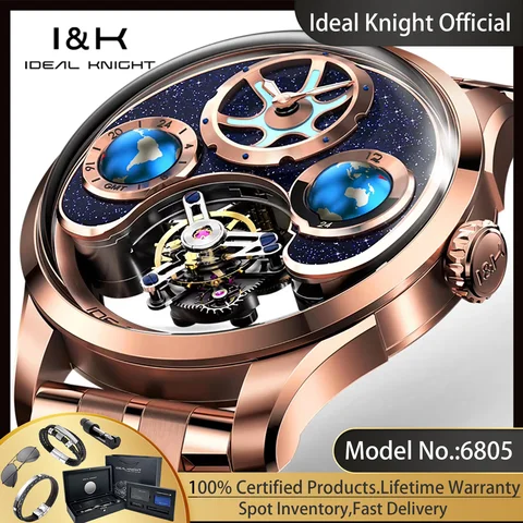 IDEAL KNIGHT 6805 Механические мужские часы
