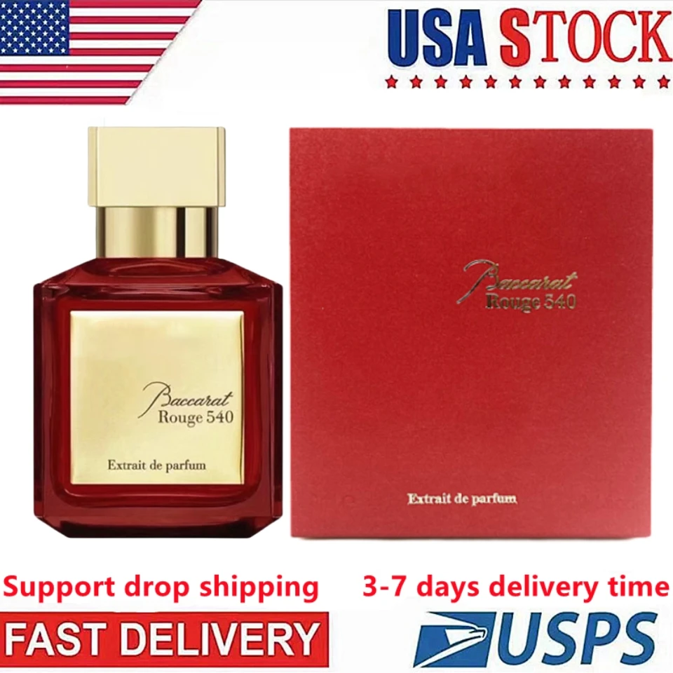 

Maison Perfume Men Women Parfum Baccarat Rouge 540 Extrait De Parfum Nice Smell Body Spray Sweet Fragrance Natural Perfume