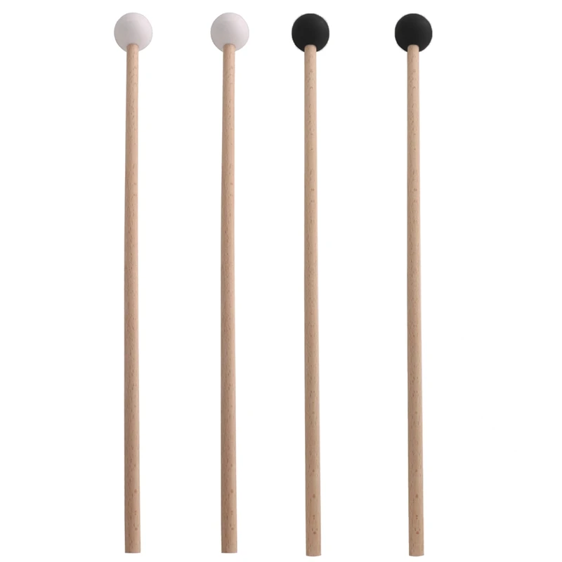 Резиновые барабанные палочки 1 комплект ксилофон/Marimba Mallets Hammer SCK-3 резиновая