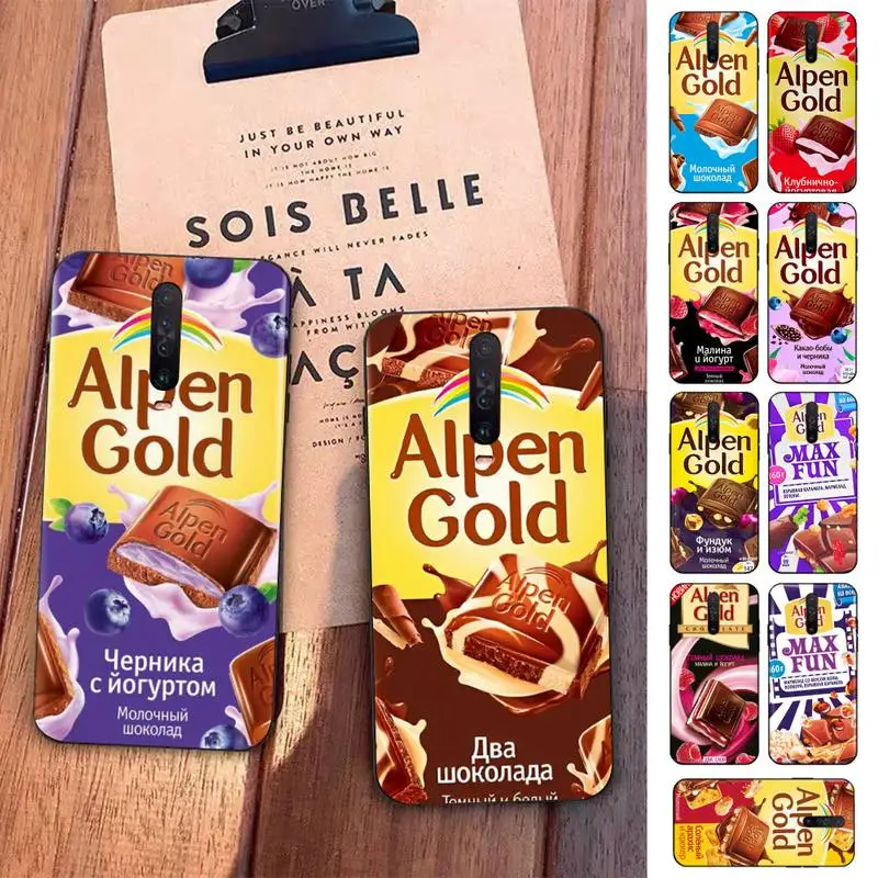

Funny Chocolate Russian Phone Case for Redmi 5 6 7 8 9 A 5plus K20 4X S2 GO 6 K30 pro