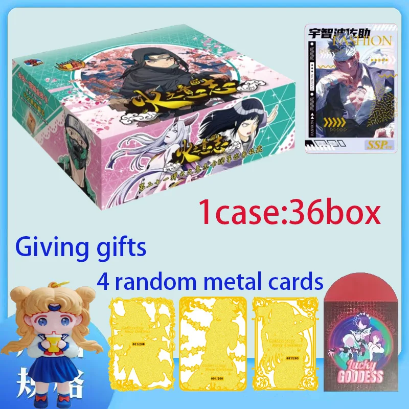 Оптовая продажа Karta Naruto HY-2101 Специальное предложение Booster Box Uzumaki Uchiha Sasuke Tcg Carte Haruno