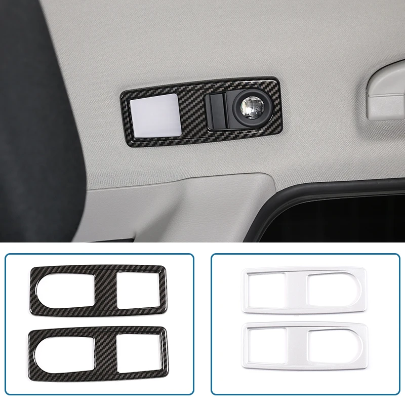 

2 шт., защитная рамка из углеродного волокна для лампы для чтения BMW X1 E84 2011-2015