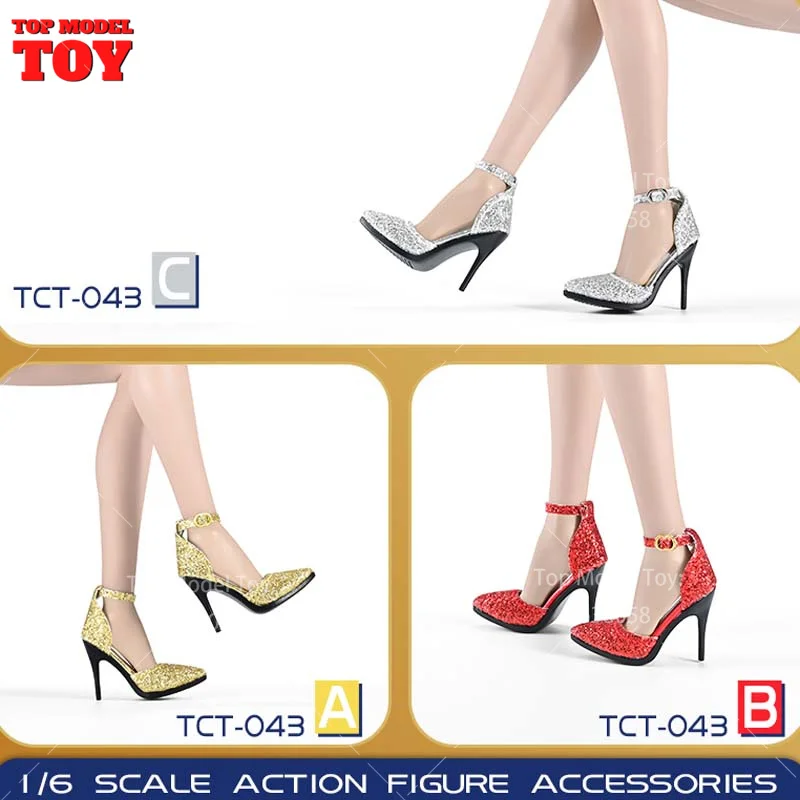 Toyscentre TCT-043 1/6 сандалии на высоком каблуке модель женской одежды аксессуары обувь