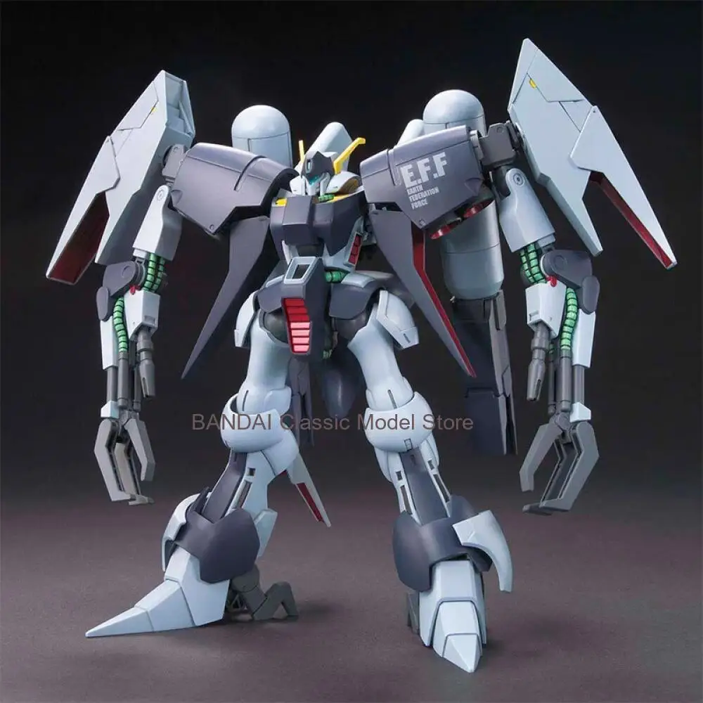 Фото Оригинальная сборная модель Bandai Gundam HGUC 147 1/144 RX-160S BYARLANT CUSTOM, фигурка аниме-персонажа, игрушка для детей, подарок №3