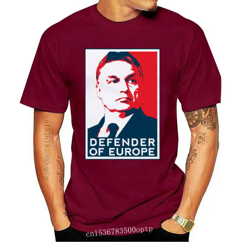 

Новая повседневная футболка с принтом, с круглым вырезом и коротким рукавом, DEFENDER OF EUROPE