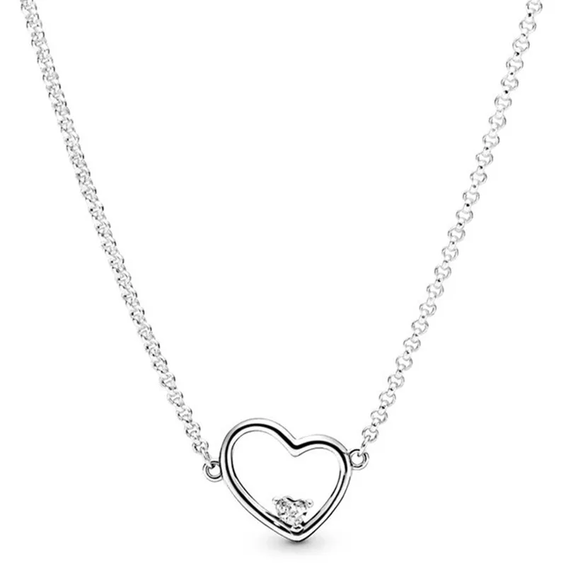 

Женское ожерелье из серебра 925 пробы, с бабочкой и кристаллами