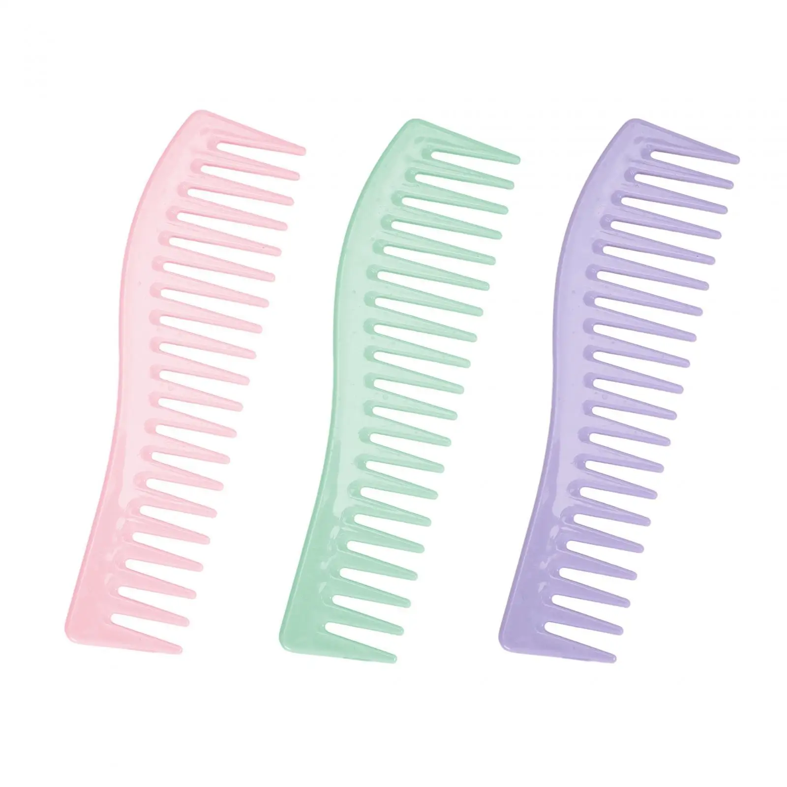 

Расческа для распутывания волос, расческа для укладки волос без ручки, Антистатическая Расческа с широкими зубьями, расческа для распутывания вьющихся волос, для укладки влажных и сухих волос