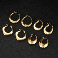 korean premium earrings 2021 new fashion simple style exaggerated hollow out earrings female earrings