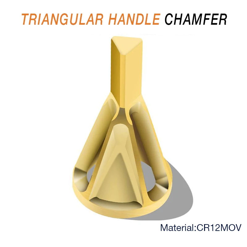 

Фаска резак из нержавеющей стали инструмент для удаления заусенцев внешняя фаска сверло для быстрого ремонта поврежденного металла