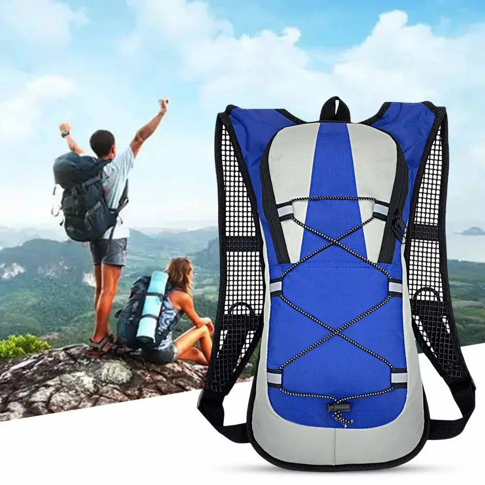 

5L Outdoor Backpack Waterproof Ultra Light Cycling Hydration Bag Portable Mesh Backpack for Sports Hydration Backpack