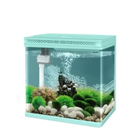 wholesale fish aquarium right angle ornamental landscape ultra white hd glass large middle small tank aquarium