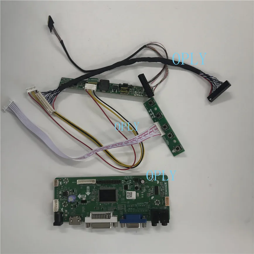 Фото M.NT68676 VGA HDMI-совместимая плата контроллера DVI для LM240WUA-SSA1 LM240WUA 1920X1200 LED-панели монитора 24