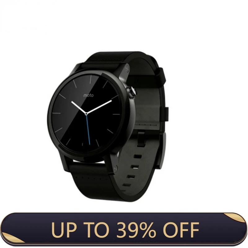 

Motorola smartwatch 2nd generation Moto 360 2 smart watch men international version Waterproof Global Version