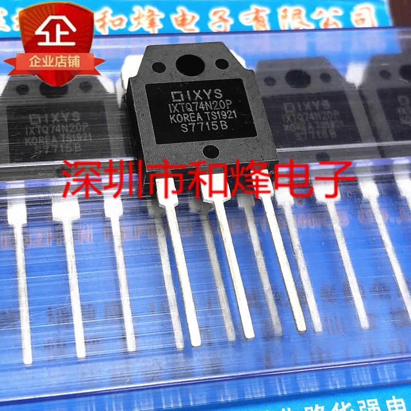 

5PCS-10PCS IXTQ74N20P TO-3P 200V 74A NEW AND ORIGINAL ON STOCK