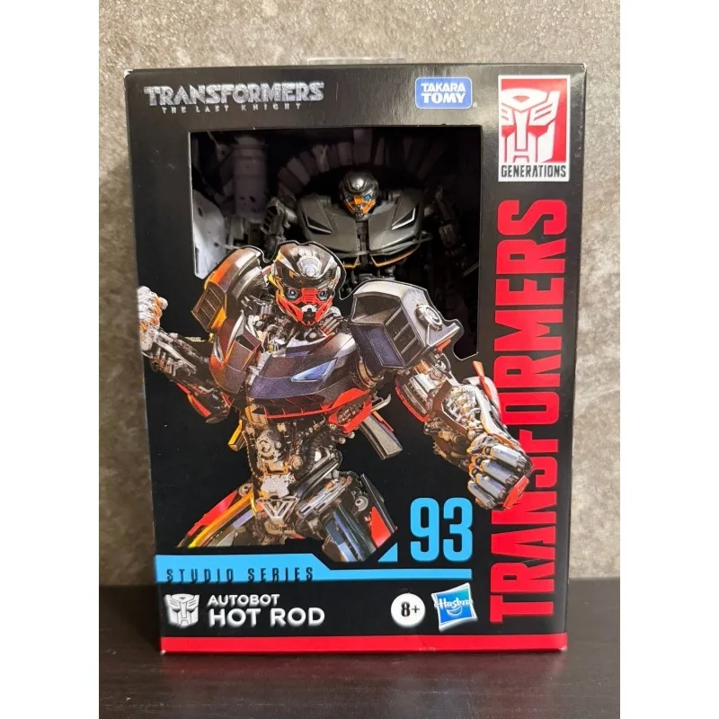 Фото Новые фигурки-роботы Hasbro Transformers Studio Series SS-93 Class D Hot Rod, аниме-модели, коллекционные игрушки, подарки для хобби №1