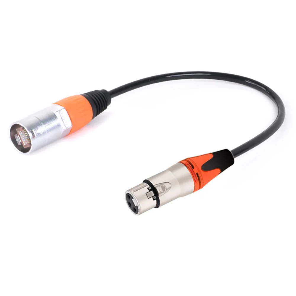 Кабель Ethernet XLR к STP RJ45 сетевой адаптер 3Pin Female CAT5/6 удлинитель для смесительной