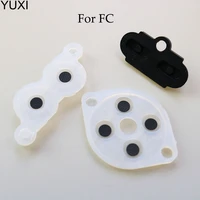 yuxi 1set rubber replacement parts for nes fc joy pad silicon conduct rubber button for nes conductive adhesive
