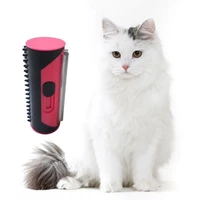 dog cat hair comb lint roller removal puppy comb brush sofa carpet cleaner pet detangler fur trimming dematting deshedding