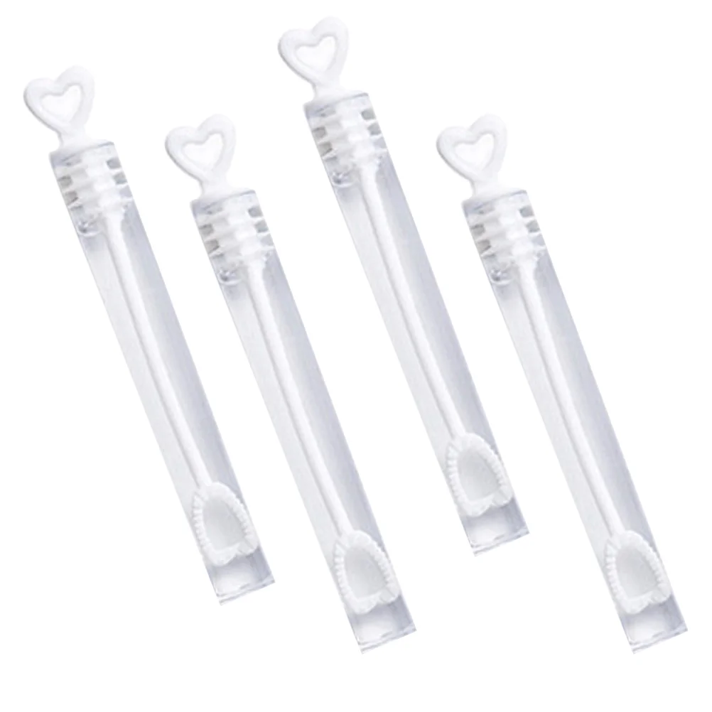 

48Pcs Bubble Sticks Wands Wedding Bubble Wand Heart Tube Bubble Tube Bulk Party Favors for Weddings Gifts kids birthdays