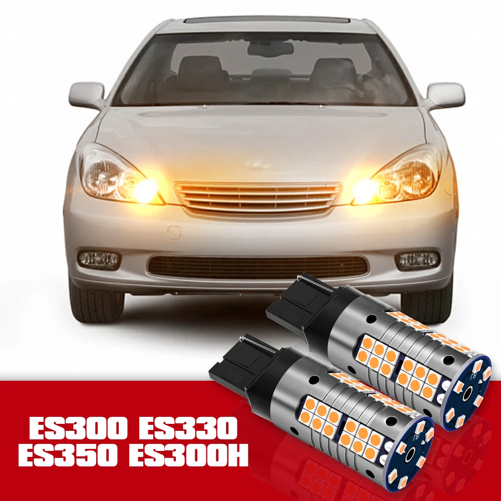 

2pcs Turn Signal Light Accessories LED Bulb Lamp For Lexus ES300 ES330 ES350 ES350H 2002-2018 2004 2009 2011 2012 2013 2014