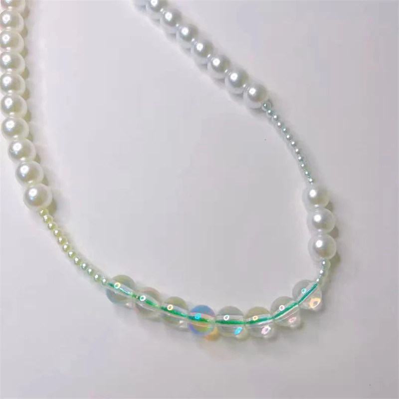 Pearl Premium Key Chain Ladies Fashion Cute Romantic Vintage Keychain Charm Korea 90s Aesthetic Phone Chain Decoration Gift New