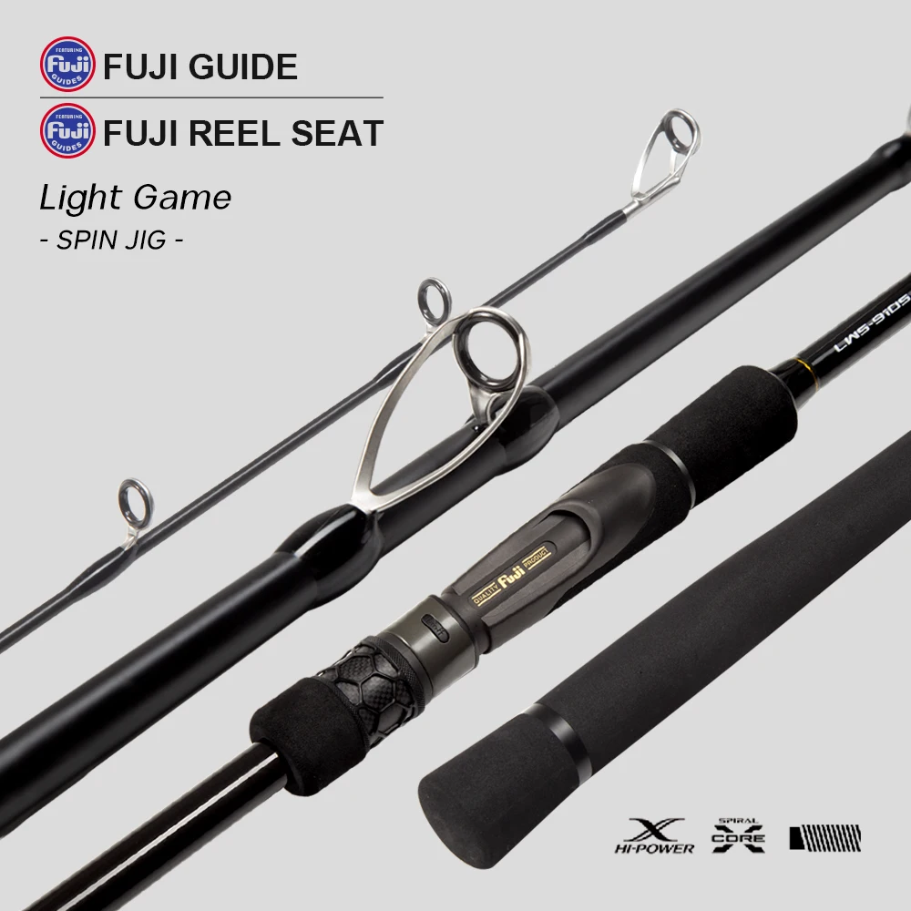 Hunthouse Seabass Shore Spinning Jigging Рыболовная удочка 2.65m 3m Кольцо Fuji Duide