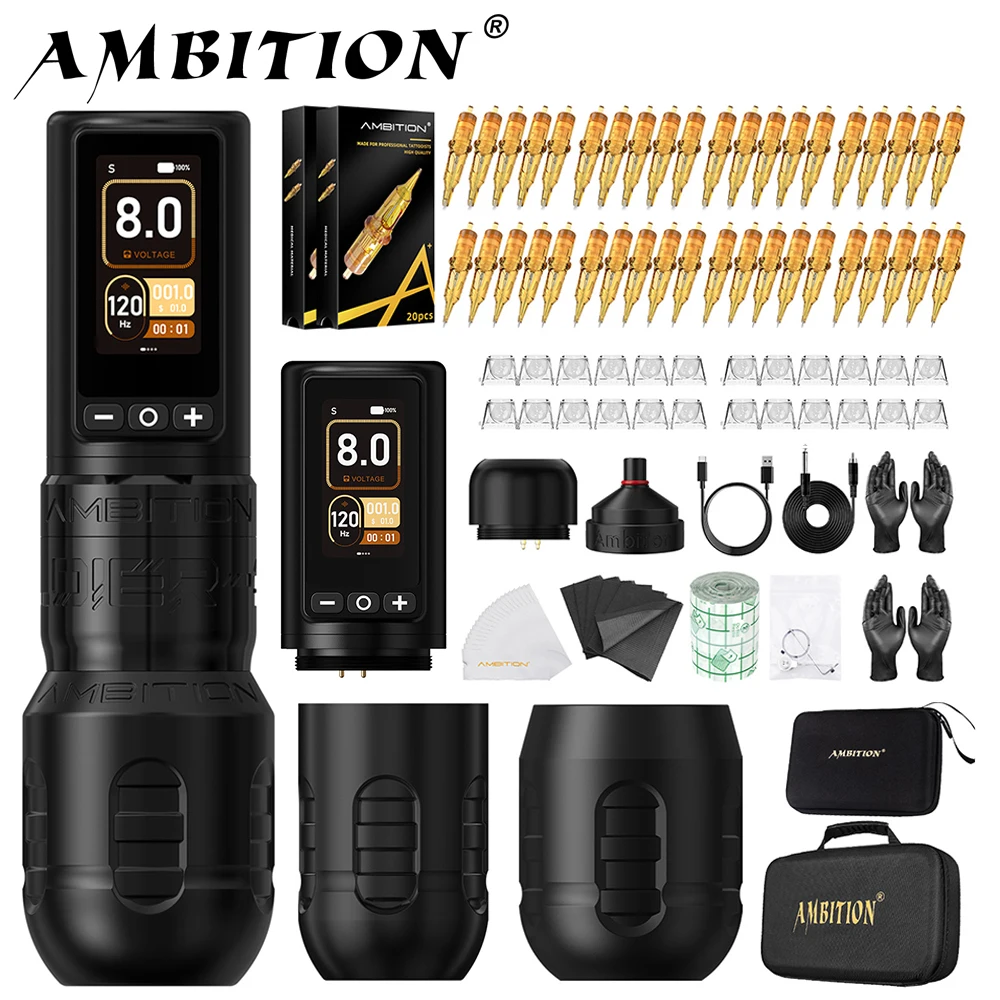 Беспроводная тату-машинка Ambition Soldier270
