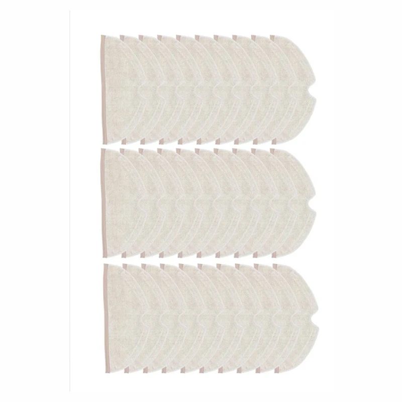 

30 шт., накладки на швабру для пылесоса Xiaomi Roborock S5 S50 S51 S55 S6 MAXV S5 MAX