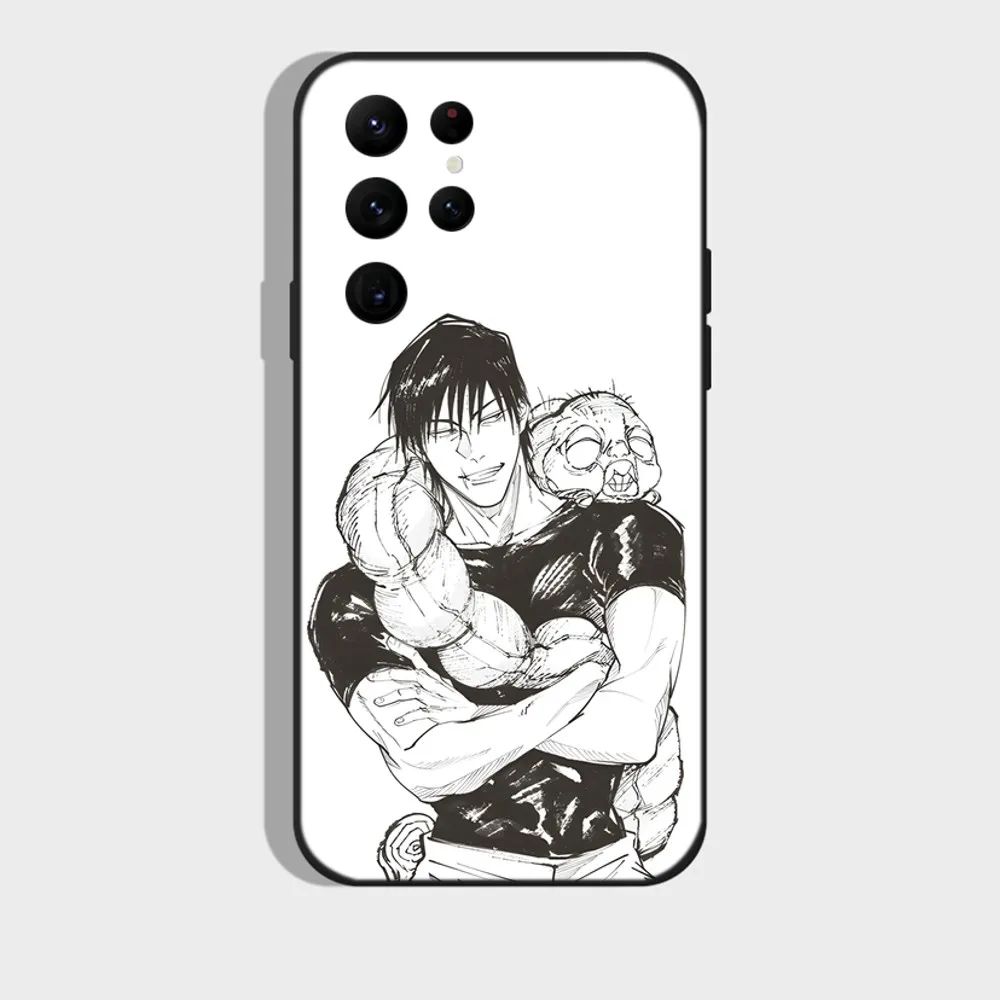 Чехол для телефона Toji Fushiguro juютсу Kaisen Samsung S24 S22 Ultra S20 S30 plus S23 Ультратонкий