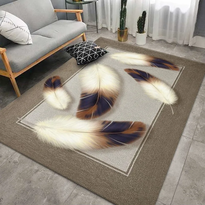 

Nordic Style Area Rug for Living Room Decoration Teenager Bedroom Decor Carpets Sofa Coffee Table Rugs Non-slip Carpet Floor Mat