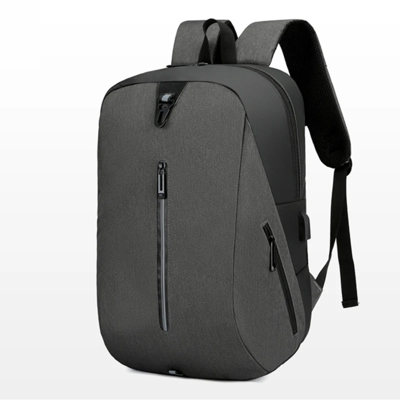 

Large Capacity Men's Backpack Laptop 15.6 Inch College Student School Backpack Men Oxford USB Charging Casual Bagpack 2022