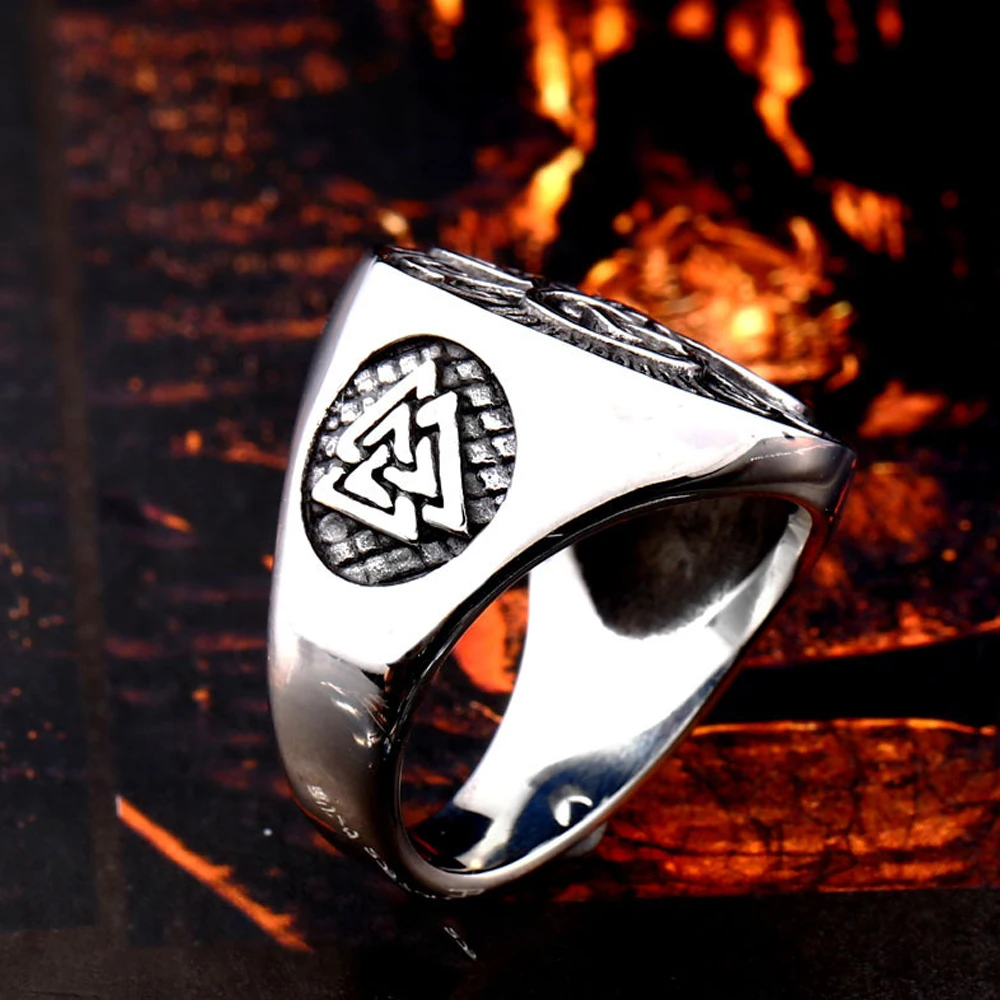 Мужское Винтажное кольцо-узел из нержавеющей стали | Украшения и аксессуары