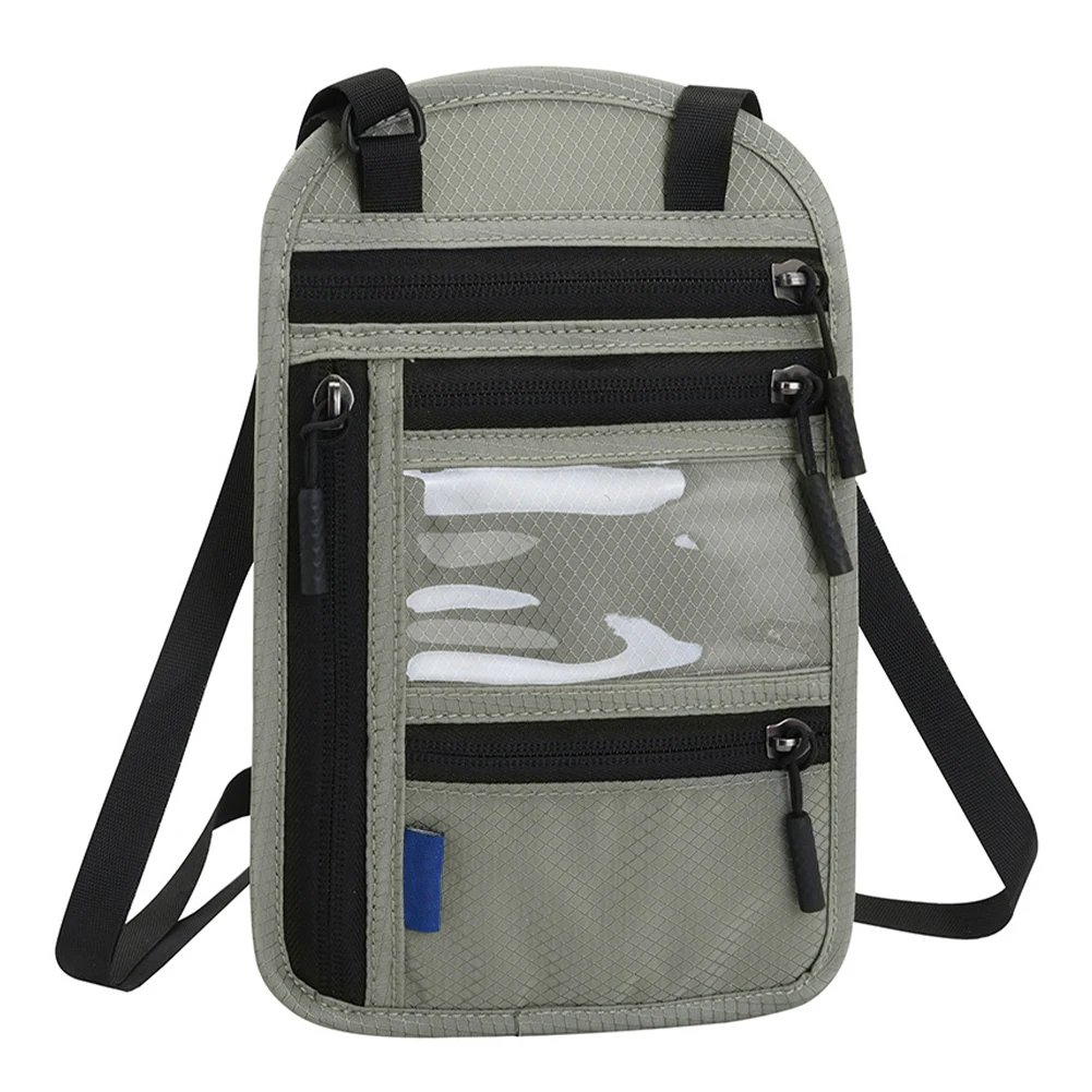 

Soft Silicone Passport Holder Travel Wallet Blocking Breathable Money Credit Case Cash Pocket Waterproof Cards Organizer Unisex