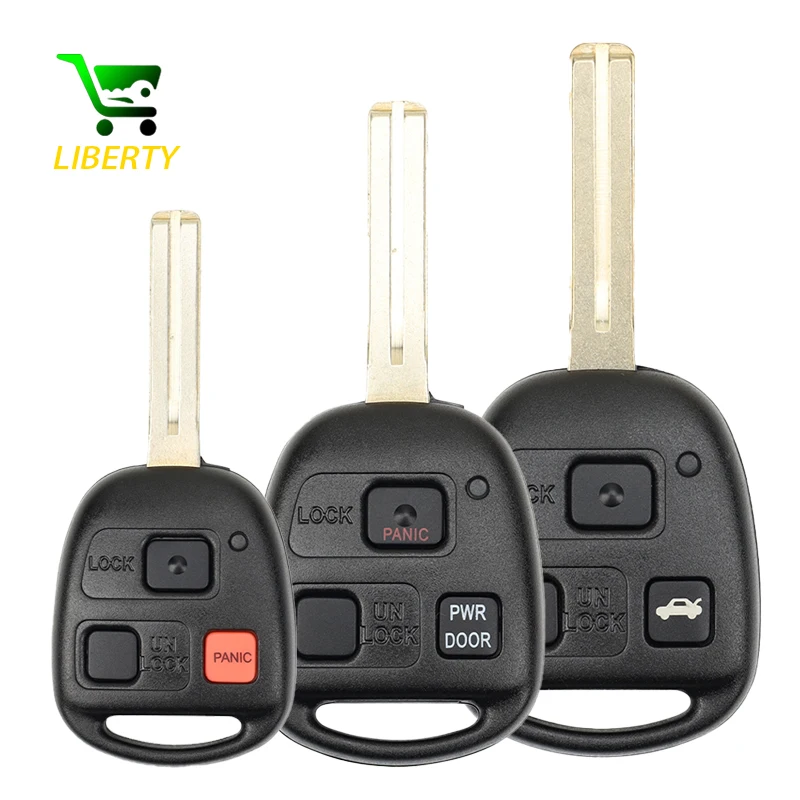 Автомобильный брелок Liberty с 3 кнопками 4D68/4C/72G чип 314 4 МГц для Lexus RX330 RX350 RX400h ES330 LS430