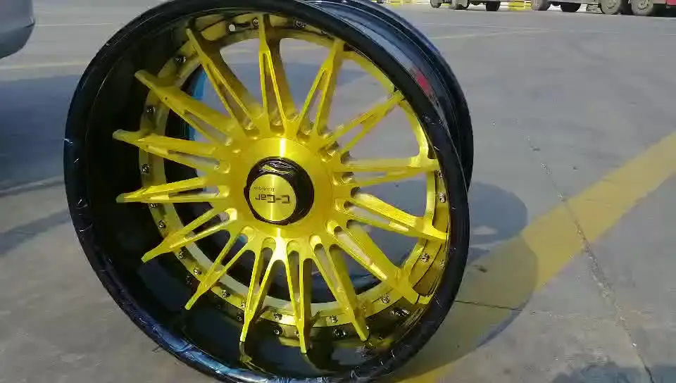 

5x120 aluminum car alloy rims forged wheel 24 inch